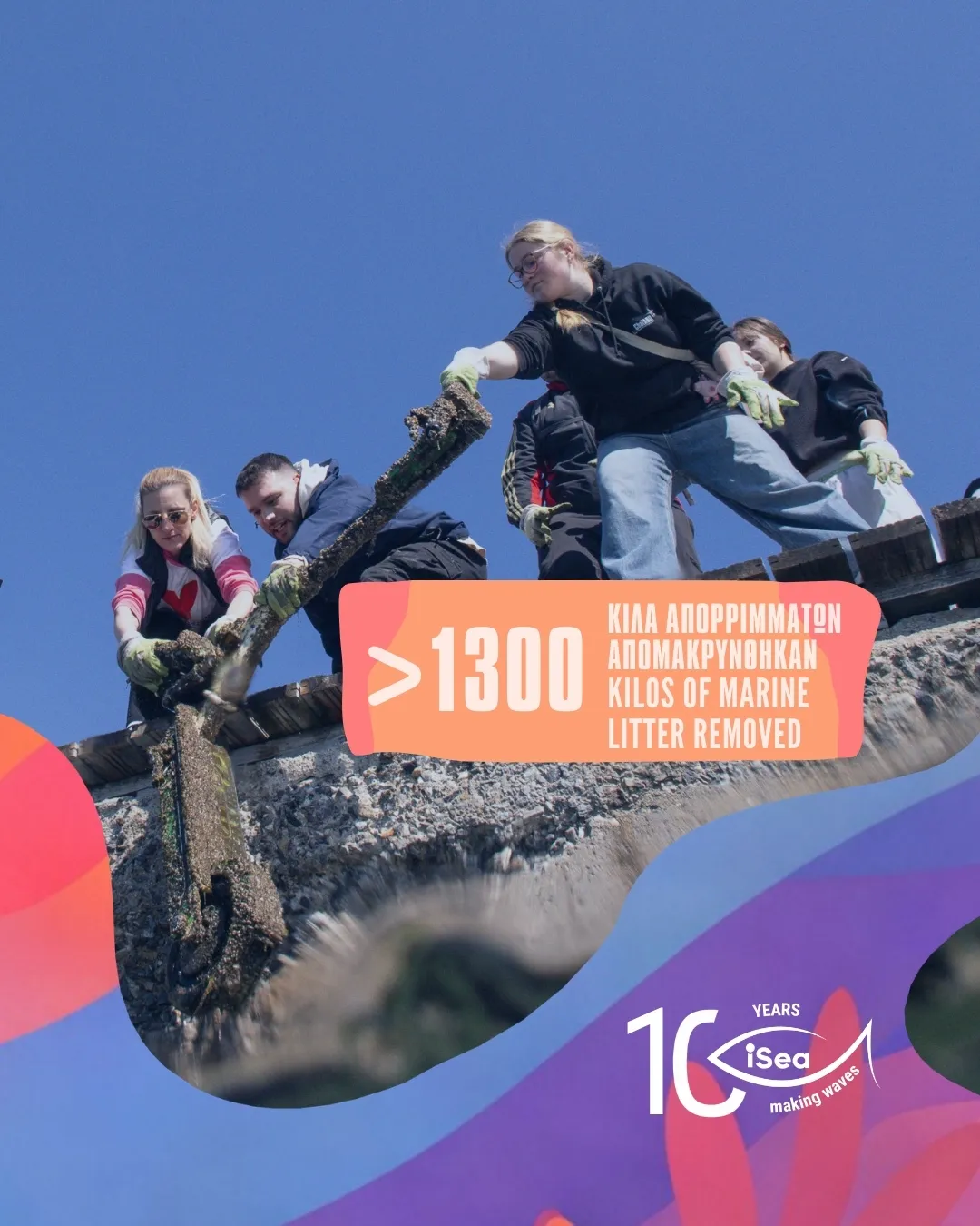 iSea-10-years-underwater celanups